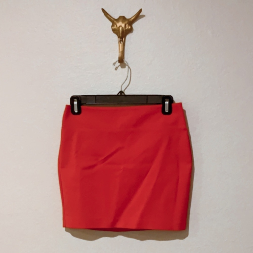 Forever 21 Red Mini Skirt